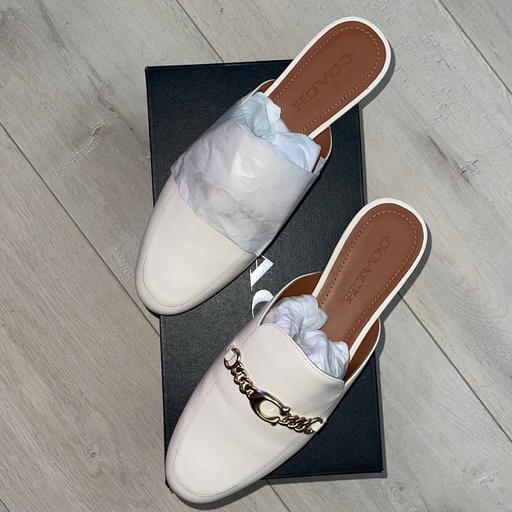 COPY - Coach Leather Slide